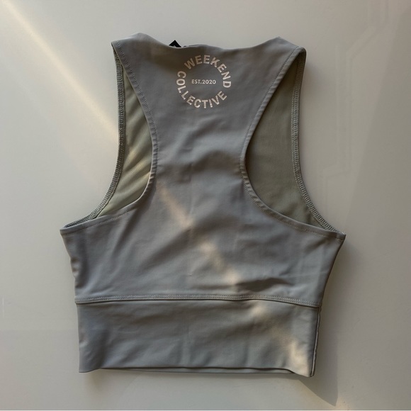 Sleeveless Racerback Crop Top - ASOS Design - Picture 2 of 5